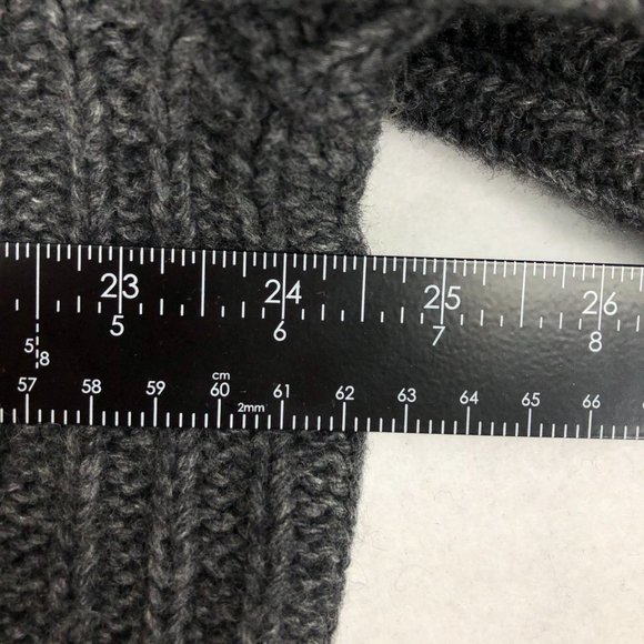 INC International Concepts Men's Size X-Large Grey Lambswool Blend Knit Sweater - Picture 4 of 8